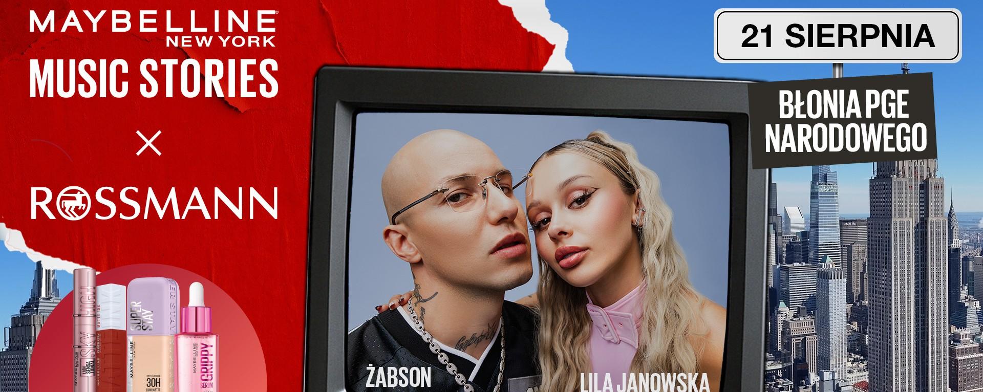 Maybelline NY ogłasza pierwszego headlinera Music Stories. Na scenie Żabson